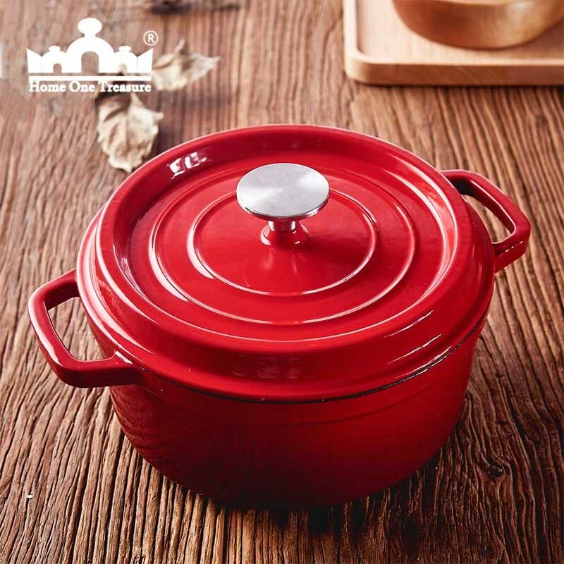 Enameled Cast Iron Pot
