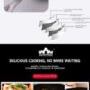Half-screen wok