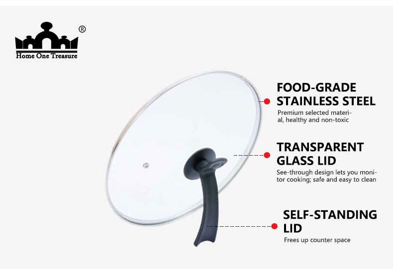 Half-screen wok