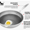 Half-screen wok