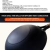 Superior Round-bottom iron wok