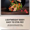 Superior Iron Flat Wok